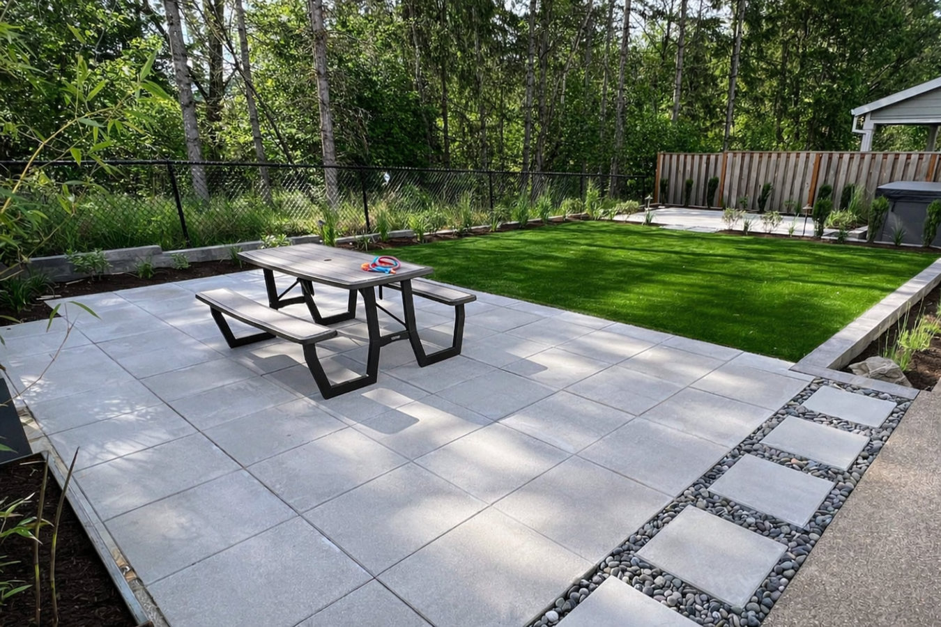 Concrete patio construction in Bowling Green, KY